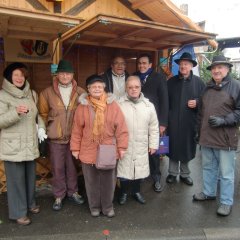 Städtepartnerschaft St.-Avertin am Steinbacher Weihnachtsmarkt